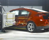 2013 Chevrolet Volt IIHS Side Impact Crash Test Picture